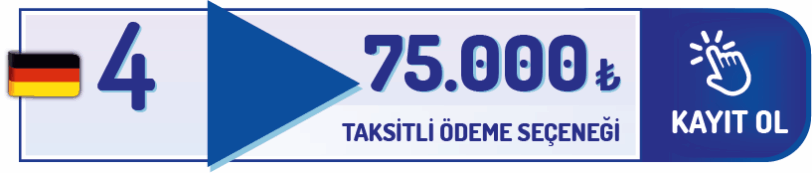 4 Seviye 12 Ay Online Almanca Eğitimi