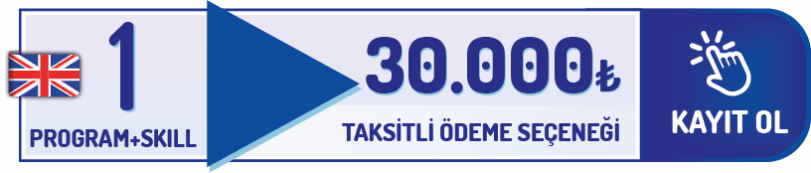 1 Seviye 3 Ay  İngilizce Eğitimi