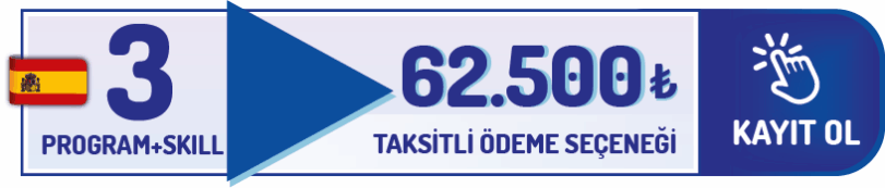 3 Seviye 9 Ay Online İspanyolca Eğitim