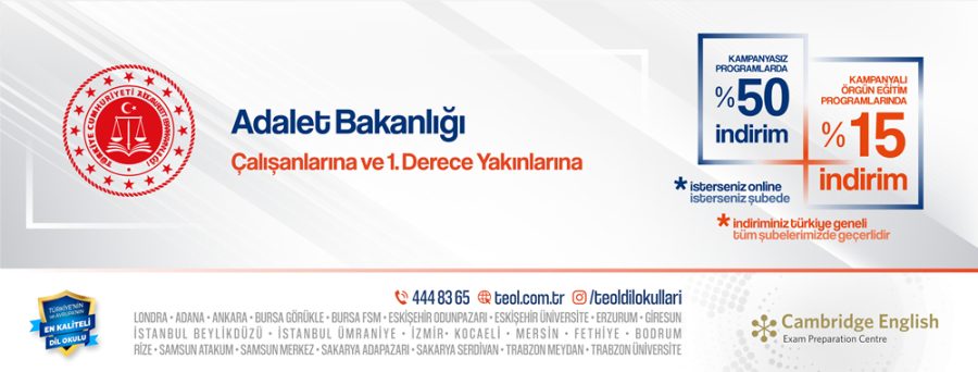Ankara TC. Adalet Bakanlığı Kampanyamız