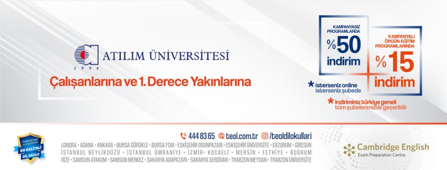 Ankara Atılım Üniversitesi Kampanyamız