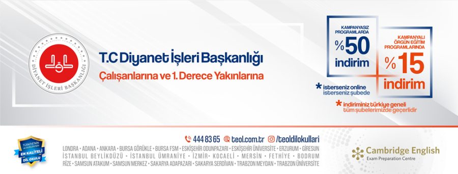 Ankara TC. Diyanet İşleri Başkanlığı Kampanyamız