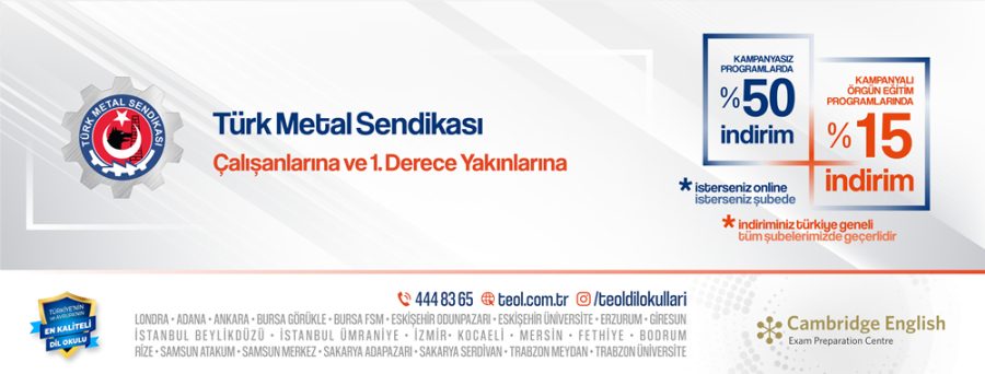 Ankara Türk Metal Sendikası Kampanyamız